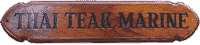 Thai Teak Marine name board